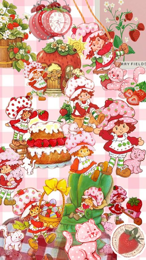 OG Strawberry Shortcake! technically not OG OG but 1980s ver #strawberryshortcake #strawberry #berry #red #pink #leaves #pinkbackground #pinkcat #cartooncat #cartoonstrawberry #redhair #springtime #friends #happycartoon #cutewallpaper #violetshuffle Strawberry Shortcake 1980, Strawberry Shortcake Wallpaper, Berry Shortcake, Tablet Wallpapers, Strawberry Theme, Hello Kitty Wallpaper Hd, Short Cake, Summer Wallpapers, Iphone Instagram