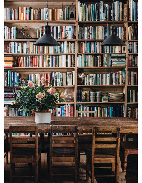 Dining Room Library, Home Library Rooms, Bookshelf Inspiration, Home Library Design, Home Libraries, The Design Files, Home Library, Book Shelf, House Inspo