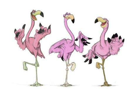 Love Character Design, Love Character, Flamingo Pictures, Flamingo Illustration, Character Design Tutorial, Character Design Cartoon, Flamingo Painting, Character Design Challenge, Cartoon Birds