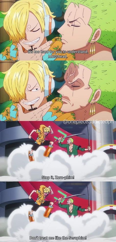 Zoro & Sanji Funny Moments ( #Onepiece ) Zoro X Sanji Pregnant, Sanji X Zoro Fanart, Zoro X Sanji Comic, Zoro Lost, Zoro X Sanji Fanart, Zosan Comic, Sanji Funny, Zosan Fanart, Soba Mask