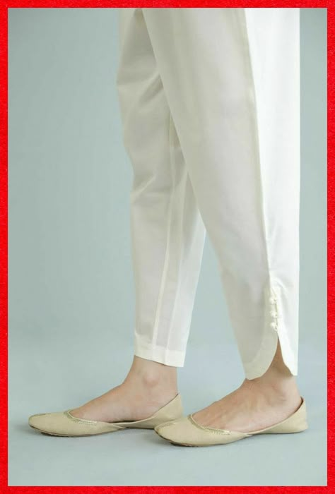 Trouser Pants Pattern, Stylish Pants Women, Women Trousers Design, Cotton Pants Women, Salwar Pants, Pant Design, Womens Pants Design, Salwar Pattern, Simple Kurta Designs