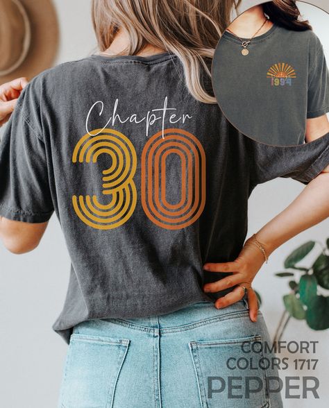 30th Birthday Tshirt Ideas Woman, 30th Birthday Shirts For Women Funny, 30th Birthday Shirts For Women Classy, 30 Birthday Tshirt Women, 30th Birthday Outfit Ideas For Women, 30th Birthday Tshirt, 30th Birthday Outfit, Birthday Outfit For Women, 30th Bday