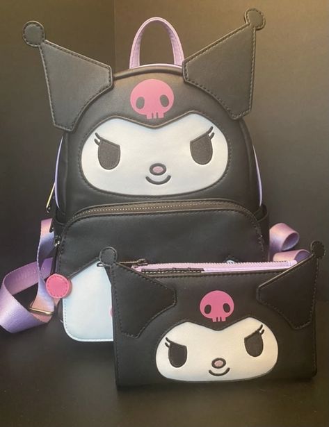 Kuromi Room, Lounge Fly, Loungefly Backpack, Disney Phone Cases, Hello Kitty Makeup, Hello Kitty Aesthetic, Melody Hello Kitty, Hello Kitty My Melody, Kawaii Room