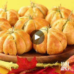 3.3M views · 7.4K reactions | Savory Pumpkin-Shaped Meatball Biscuits | Savory Pumpkin-Shaped Meatball Biscuits: http://spr.ly/600882DtM | By Better Homes & Gardens | Facebook Meatball Biscuits, Pumpkin Bread Rolls, Savory Pumpkin, Handle The Heat, Homemade Bread Easy, How To Make Pumpkin, Printable Recipe, Halloween Desserts, Pumpkin Bread