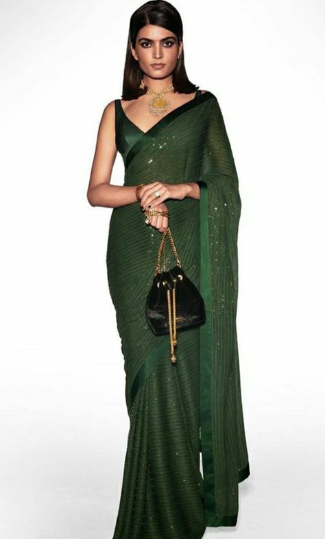 Sabyasachi Summer Collection, Sabyasachi Saree, Sabyasachi Collection, Cultural Clothes, Wedding Outfit Ideas, Sabyasachi Sarees, Saree Ideas, Sequin Saree, Green Saree