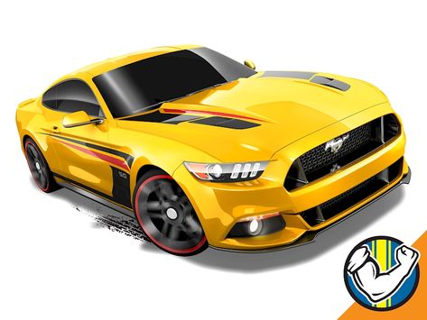 Imprimibles Hot Wheels, Hot Wheels Mustang, Car Cake Tutorial, Cinderella Cake Topper, Festa Hot Wheels, Hot Wheels Party, Race Tracks, Truck Gifts, Hot Weels