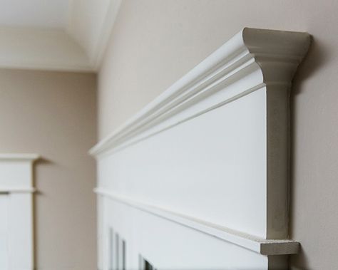 Craftsman Style Crown Molding, Craftsman Crown Molding, Craftsman Moulding, Craftsman Trim Interior, Moulding Styles, Historic Craftsman Homes, Moulding Detail, Craftsman Style Decor, Interior Moulding