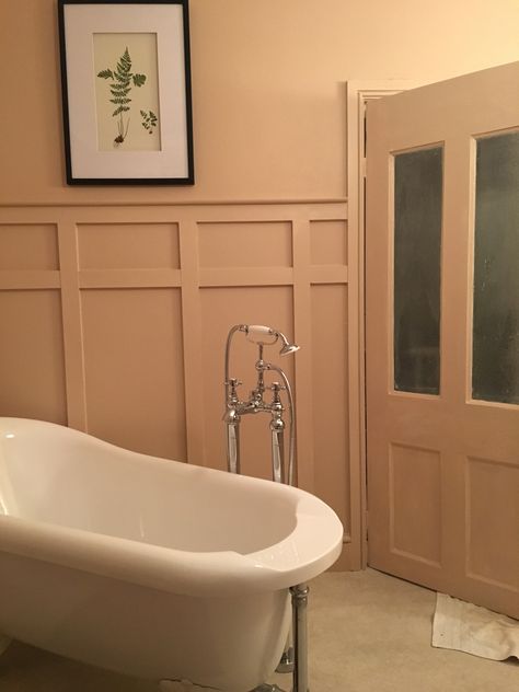 We did it ourselves, #farrowandball setting plaster bathroom Setting Plaster Bathroom Ideas, Setting Plaster Farrow And Ball Bathroom, Setting Plaster Bathroom, Setting Plaster Farrow And Ball, Farrow And Ball Bathroom, Plaster Bathroom, Setting Plaster, Bathroom Victorian, Bathroom Color Palette