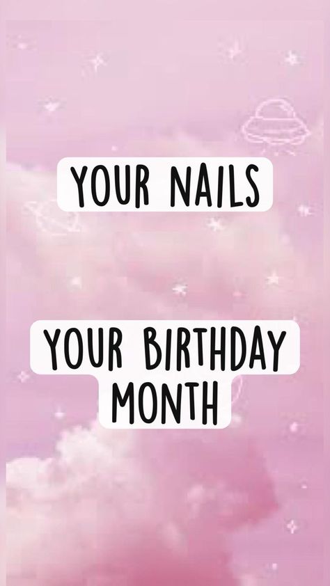 Your nails Your birthday month in 2022 | Birthday month, Best friend activities, Things to do at a sleepover Your Birthday Your Nails, Your Month Your Thing, Your Birthday Your, Girly Christmas Gifts, Your Birthday Month, Quinceanera Nails, Best Friend Quiz, Cute Pink Nails, Friend Quiz