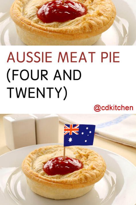 Aussie Meat Pie, Aussie Pie, Beef Pie Recipe, Australian Meat Pie, Meat Ideas, Mini Pie Recipes, English Recipes, Bird Suet, Meat Pie Recipe