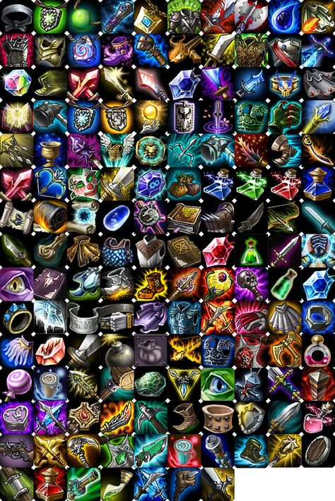 League Of Legends Items, Game Icons, Ui Game, Game Interface, Game Icon, Art References, League Of Legends, Season 1, Game Art