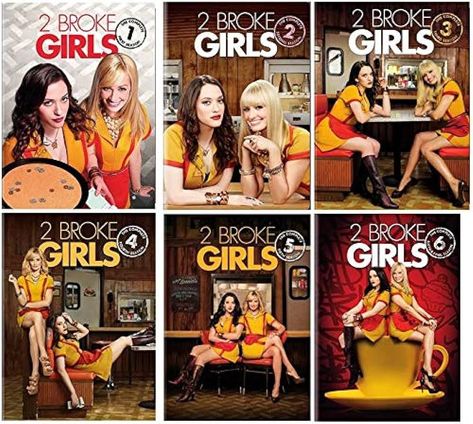 Amazon.com: 2 Broke Girls: The Complete Series Seasons 1 - 6 DVD : Everything Else 2 Broke Girl, Girls Tv Series, 2 Broke Girls, 2 Girl, Cartoon Movies, Girl Wallpaper, Season 1, Movies And Tv Shows, Tv Series