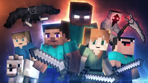 Alex And Steve, Black Plasma Studios, Herobrine Wallpaper, Entity 303, Lego Helicopter, Minecraft Addons, Minecraft T, Minecraft Dungeons, Minecraft Forge