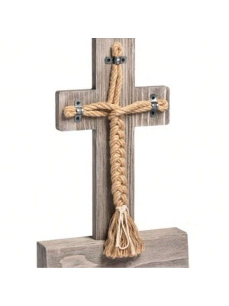 Wedding Cord of Three Strands Barnwood Ceremony Cross; Natural Wood & Rope Unity Ceremony Candle AlternativeWedding Cord Of Three Strands Barnwood Ceremony Cross; Natural Wood & Rope Unity Ceremony Candle Alternative 1         Home Decor, size features are:Bust: ,Length: ,Sleeve Length: Ceremony Cross, Candle Alternatives, Unity Candle Ceremony, Wedding Cord, Cord Of Three Strands, Unity Ceremony, Barnwood, Barn Wood, Natural Wood