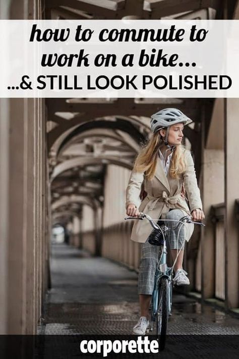 Biking Outfits, Bike Outfits, Helmet Hair, Cycle To Work, Commuter Bicycle, Biking Outfit, Look Polished, Cycle Chic, Bicycle Maintenance