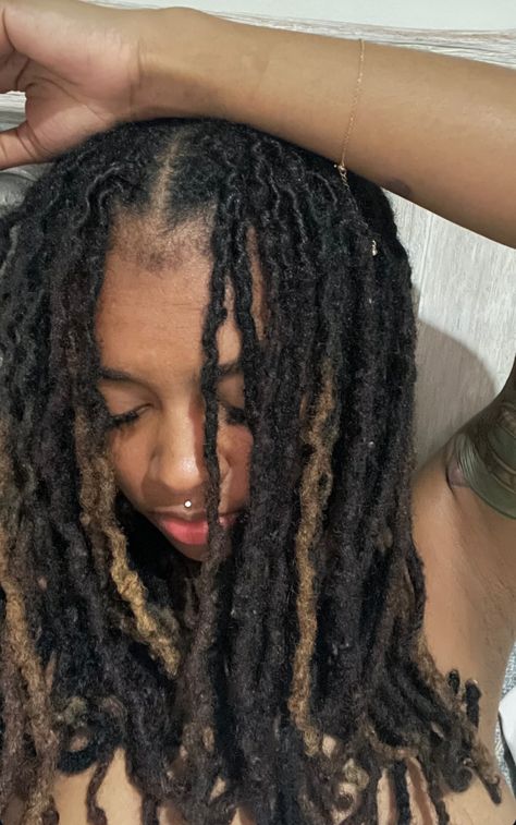 Aesthetic Locs, Hair Muse, Loc Inspiration, New Hair Do, Short Locs Hairstyles, Loc Journey, Pretty Hair Color, Natural Hair Styles Easy, Love Your Hair