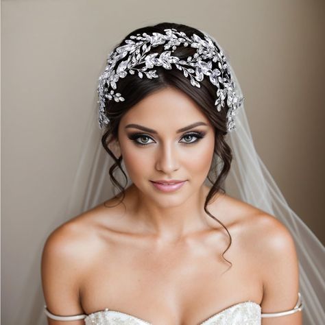 Modern bridal hair