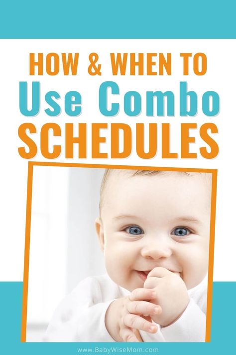 How and when to use combo schedules for baby. It is perfectly fine for your baby to have a schedule with feeding intervals that vary throughout the day. Learn when this combo schedule is advantageous to use. #comboschedules #babyschedule #babyscheduletips #schedules Combo Feeding, Combo Feeding Schedule, Combo Feeding Schedule Newborn, Potty Training Help, Baby Wise, Baby Feeding Schedule, Baby Help, Newborn Schedule, Waiting For Baby