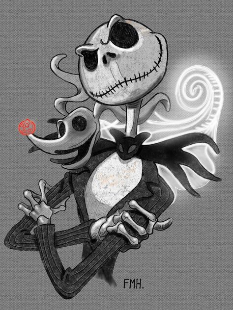 #nightmarebeforechristmas #jack #zero #halloween Zero Drawing, Jack And Zero, Zero Nightmare Before Christmas, Halloween Artwork, Jack Skellington, Nightmare Before, Dia De Muertos, Nightmare Before Christmas, Dark Art