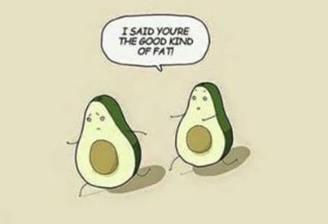 Avocado Cartoon, Whisper Love, Cute Avocado, You're The Best, Good Fats, Food Humor, Dad Jokes, The Body, Make Me Smile