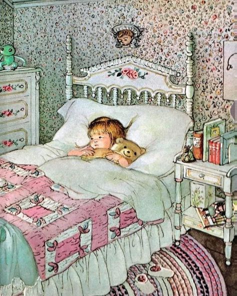 Eloise Margaret Wilkin, born Eloise Margaret Burns (March 30, 1904 – October 4, 1987), was an American illustrator. She was best known as an illustrator of Little Golden Books. Many of the picture books she illustrated have become classics of American children's literature. Eloise Wilkin, Good Mother, Nursery Illustration, Go Back In Time, Golden Books, Cute Images With Quotes, American Children, Holly Hobbie, Disney Princess Art