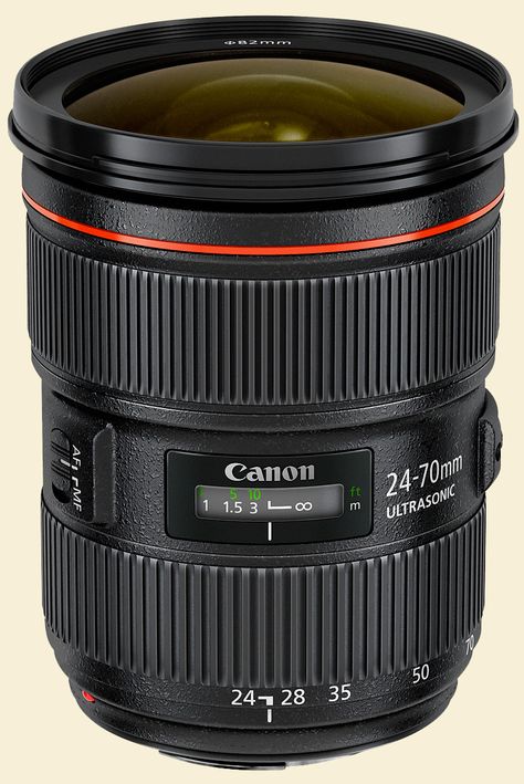 Canon Redesigns the 24-70mm f/2.8L lens. Just in case you've got $2,300 burning a hole in your pocket. Standard Zoom Lens, Best Dslr, Canon Dslr, Camera Hacks, Optical Lens, Canon Lens, Photography Gear, Canon Camera, Canon Ef