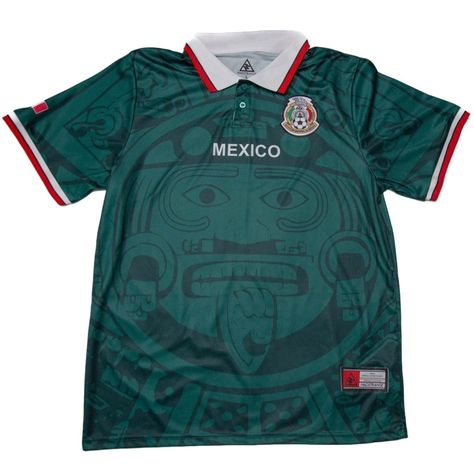 PRICES MAY VARY. - Made of high-quality polyester for durability and comfort - Designed with US sizing in mind to ensure a perfect fit for fans of all sizes - Perfect for showcasing your love for Mexican football and the 1998 World Cup - True-to-size fit, but order one size up for a looser, more relaxed feel Introducing the Mexico Soccer Jersey - a nostalgic homage to the 1998 World Cup in France, where the passion and skill of Mexican football took center stage. This jersey is not just a piece Green Soccer Jersey, Mexico Soccer Jersey, Retro Soccer Jersey, 1998 World Cup, Mexico Soccer, Retro Soccer, Home Green, Comfort Design, Soccer Jerseys