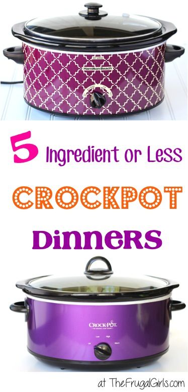 Recipes 5 Ingredients Or Less, Crock Pot Dinner, Fall Crockpot Recipes, 5 Ingredients Or Less, Dinner Simple, Crock Pot Food, Crock Pot Freezer, Crockpot Dinners, Crockpot Dishes