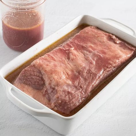 Overnight Brisket Marinade Recipe Marinade For Beef Brisket, Beef Brisket Marinade Recipes, Brisket Marinade Recipes Overnight, Smoked Brisket Marinade, Brisket Marinade Recipes, Overnight Brisket, Smoked Brisket Rub, Pork Marinade Recipes, Passover Recipes Dinner