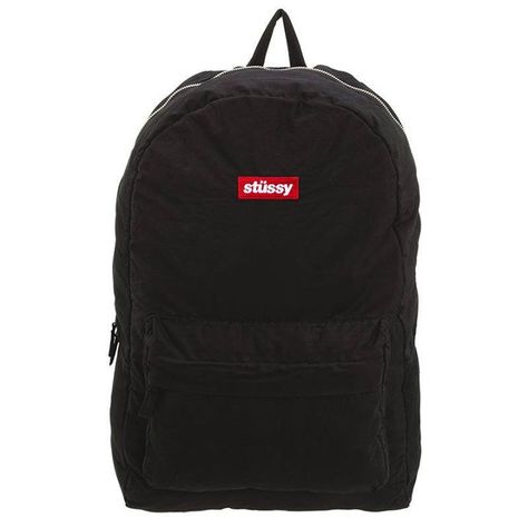 Stussy Backpack Boxed Italic Black Beachpack (4) | snapchat @ https://ift.tt/2izonFx Heritage Backpack, Goruck Gr1, Herschel Heritage Backpack, Herschel, Snapchat, Backpacks, Black