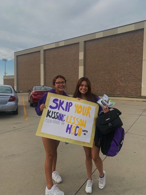 Friend Dance Proposals, Friend Homecoming Proposal, Bestie Hoco Proposals, Best Friend Homecoming Proposal, Best Friend Hoco Proposal, Besties Pics, Hoco Signs, Cute Proposal, Homecoming Poster