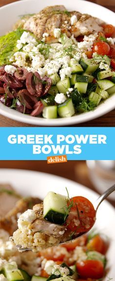 Power Bowl Recipe, Dairy Free Soup, Power Bowl, Power Bowls, Healthy Bowls, Dinner Bowls, Mediterranean Diet Recipes, Cooking Light, Soup Bowls