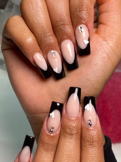 Baddie Short Acrylic Nails Black, Graduation Nails Acrylic Square, Graduation Nails Acrylic Blue, White Graduation Nails Acrylic, Graduation Nails Square, Graduation Nails Acrylic Almond, Graduation Nails Red, Graduation Nails Black, Red Graduation Nails