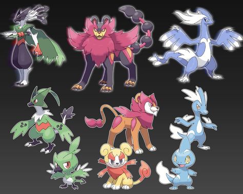 Fakemon starters Fanmade Pokemon Evolution, Pokemon Fake Evolutions, Fan Made Pokemon, Alain Pokemon, Pokemon Dungeon, Pokemon Story, Cat Pokemon, Draw Pokemon, Kartu Pokemon