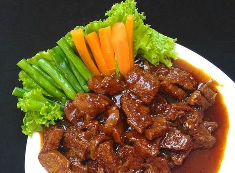 Ide Resep Olahan Daging Sapi #resepolahandagingsapi Curry Recipes Easy, Kecap Manis, Tastemade Recipes, Food Carving, Food Recepie, Easy Cooking Recipes, Avocado Recipes, Culinary Recipes, Curry Recipes