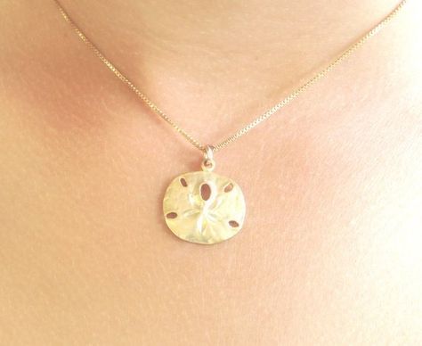 Beachy Jewlery, Golf Jewelry, Wedding Nautical, Lingot D'or, Star Sand, Sand Dollar Necklace, Beach Wedding Gifts, Gold Bar Bracelet, Sand Dollar Pendant