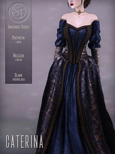 Senzafine . Caterina Gown (FM) | Very excited to share this … | Flickr Sims 4 Victorian Vampire Cc, Sims 4 Evil Queen Cc, Ts4 Gown Cc, Sims 4 Cc Vampire Dress, Sims 4 Sorcerer Cc, Fantasy Sims Cc Clothes, Sim4cc Clothes, The Sims 4 Victorian Cc, Fantasy Cc Ts4