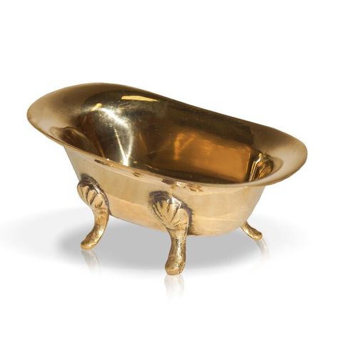 Mercer41 Dutil Bath Tub Soap Dish & Reviews | Wayfair Footed Bathtub, Entrance Console Table, Entrance Console, Vintage Bathtub, Vanity Organizer, Small Bathtub, Bath Table, Bathtub Decor, Bathroom Counters