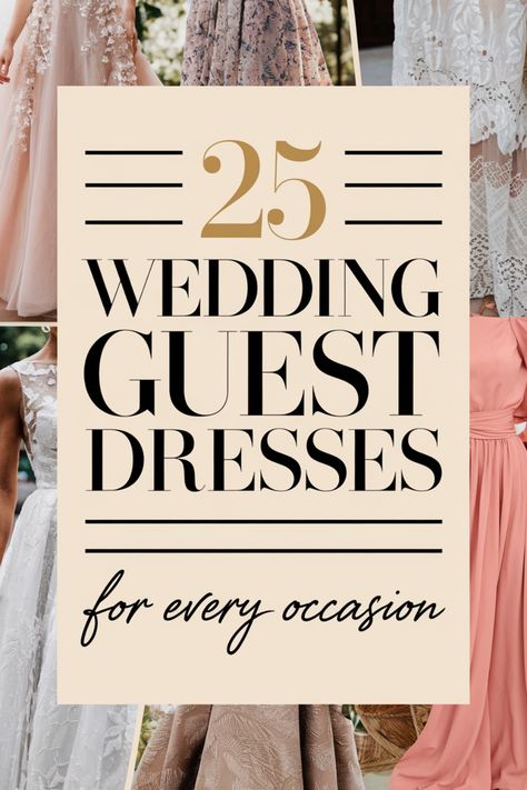 25 wedding guest dresses for every occasion. Dress Ideas For Wedding Guest Classy, Wedding Day Outfit Guest, Day Wedding Outfit Guest, Wedding Guest Dress Classy, Day Wedding Outfit, Stunning Wedding Guest Dresses, Classy Wedding Guest Dresses, Wedding Guest Dress Ideas, Wedding Stand