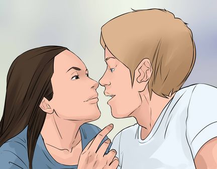 How to Kiss a Boy for the First Time: 13 Steps (with Pictures) How To First Kiss, How To Kiss Someone, First Time Kiss, Kissing Facts, New Year's Kiss, How To Kiss, Boyfriend Kissing, Boy Facts, Boyfriend Advice