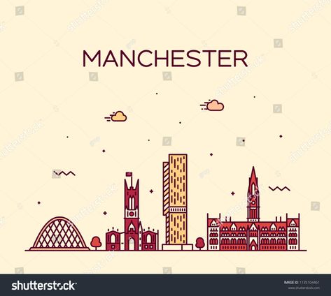 Manchester Skyline, Rain Logo, Inktober 2024, Theme Tattoo, Highlights Instagram, Chest Tattoo Men, Remember Quotes, Manchester England, Pen Pal