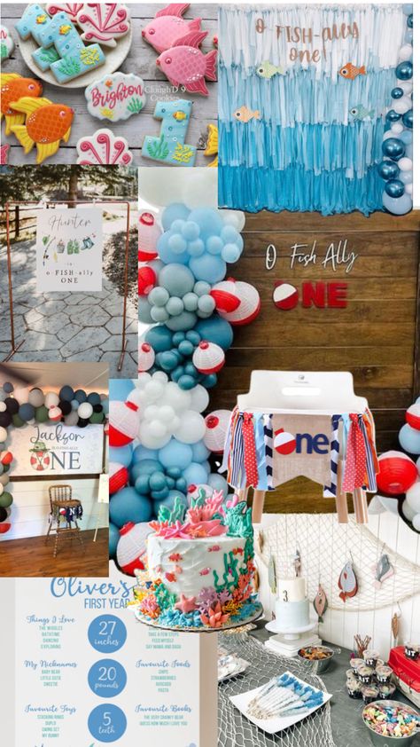 First birthday inspiration for “oh fish ally one” theme. Featuring blue, red, white and various under the sea theme items. Super cute! #firstbirthday #birthdayparty #partyinspo #genderneutralbirthday #boybirthday #girlbirthday #underthesea #eventplanning #momlife O Fish Ally, Birthday Inspiration, Under The Sea Theme, Birthday Kids, Party Inspo, Sea Theme, First Birthday, Under The Sea, Boy Birthday