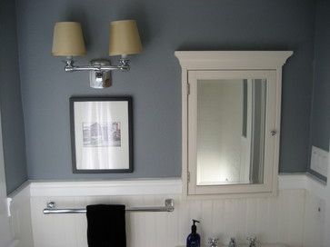 BM Sweatshirt Grey on Pinterest | Sweatshirts, Benjamin Moore and Gray Benjamin Moore Bathroom, 1920s Bathroom, Ceramic Tile Floor Bathroom, Grey Marble Wallpaper, White Marble Shower, Bath Surround, Marble Showers, Grey Exterior, Marble Vanity