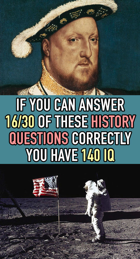 Every event in history has a unique story that has effected the world we live in now. Do you think you can pass this quiz? Funny History Facts, Historian Aesthetic, History Quiz Questions, Iq Quizzes, How To Jailbreak Firestick, Iq Quiz, Geography Quizzes, World History Facts, Quizzes Funny