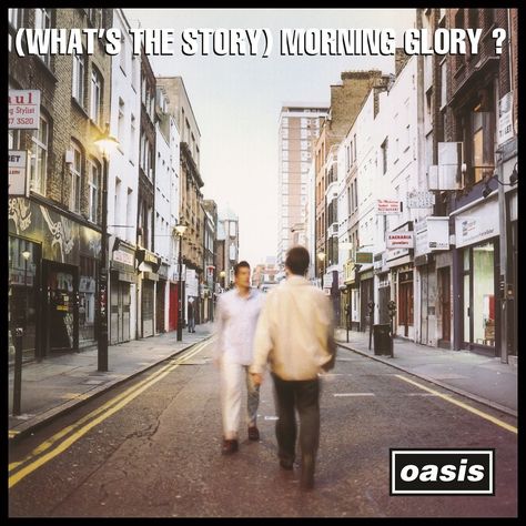 Behind The Song: Oasis, “Wonderwall”, Songwriting, American Songwriter What's The Story Morning Glory, Oasis Album, Wonderwall Oasis, Nicky Wire, Musica Disco, Look Back In Anger, Classic Album Covers, The Verve, Damon Albarn