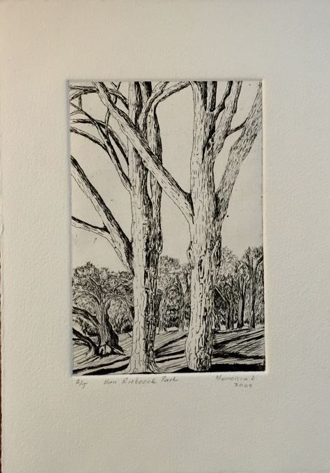 Zinc Plate Etching Printmaking, Copper Etching Printmaking, Intaglio Printmaking Etchings, Soft Ground Etching, Dry Point Etching Printmaking, Intaglio Landscape, Etching Inspiration, Etching Illustration, Intaglio Prints