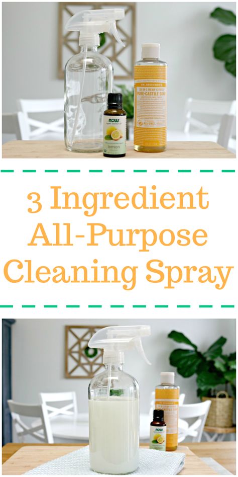 Diy Cleaning Spray, Homemade Cleaning Supplies, Natural Cleaning Recipes, Diy Cleaning Products Recipes, Essential Oils Cleaning, Kitchen Witchery, Cleaner Recipes, Diy Home Cleaning, Diy Sprays