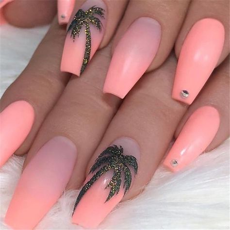 try out these cute easter nails for this awesome easter holiday, with more then 20 different nail art designs and styles to try out, for full post at inspired-beauty.com Ballerina Nail Art, Ballerina Nail, Palm Tree Nails, Tree Nails, Ballerina Nails, Fake Nail, Acrylic Nail Art, Nail Art Hacks, Nail Arts