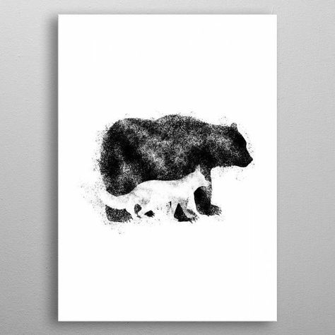 Camping Tattoo, Orca Tattoo, Best Tattoo Ever, Bear Tattoos, Bear Drawing, Bear Tattoo, Fox Illustration, Fox Tattoo, Animal Designs