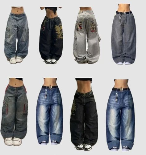 Baggy jeans🌪🚨 #outfitinspo Cool Baggy Jeans, Cute Baggy Jeans, Baggy Street Style, Baggy Pants For Women, Street Style Outfits Casual, Baggy Outfit Ideas, Skater Outfits, Outfits Baggy, Baggy Style